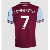 Moški Nogometni dresi West Ham United Crysencio Summerville #7 Domači 2024-25 Kratek Rokav